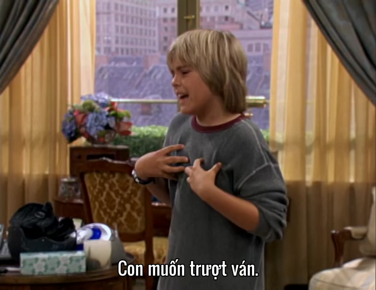 Cuộc Sống Thượng Hạng Của Zack & Cody (Phần 1) tập 29 cảnh 3