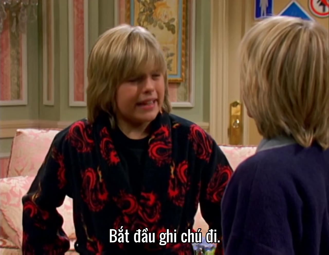 Cuộc Sống Thượng Hạng Của Zack & Cody (Phần 1) tập 30 cảnh 2