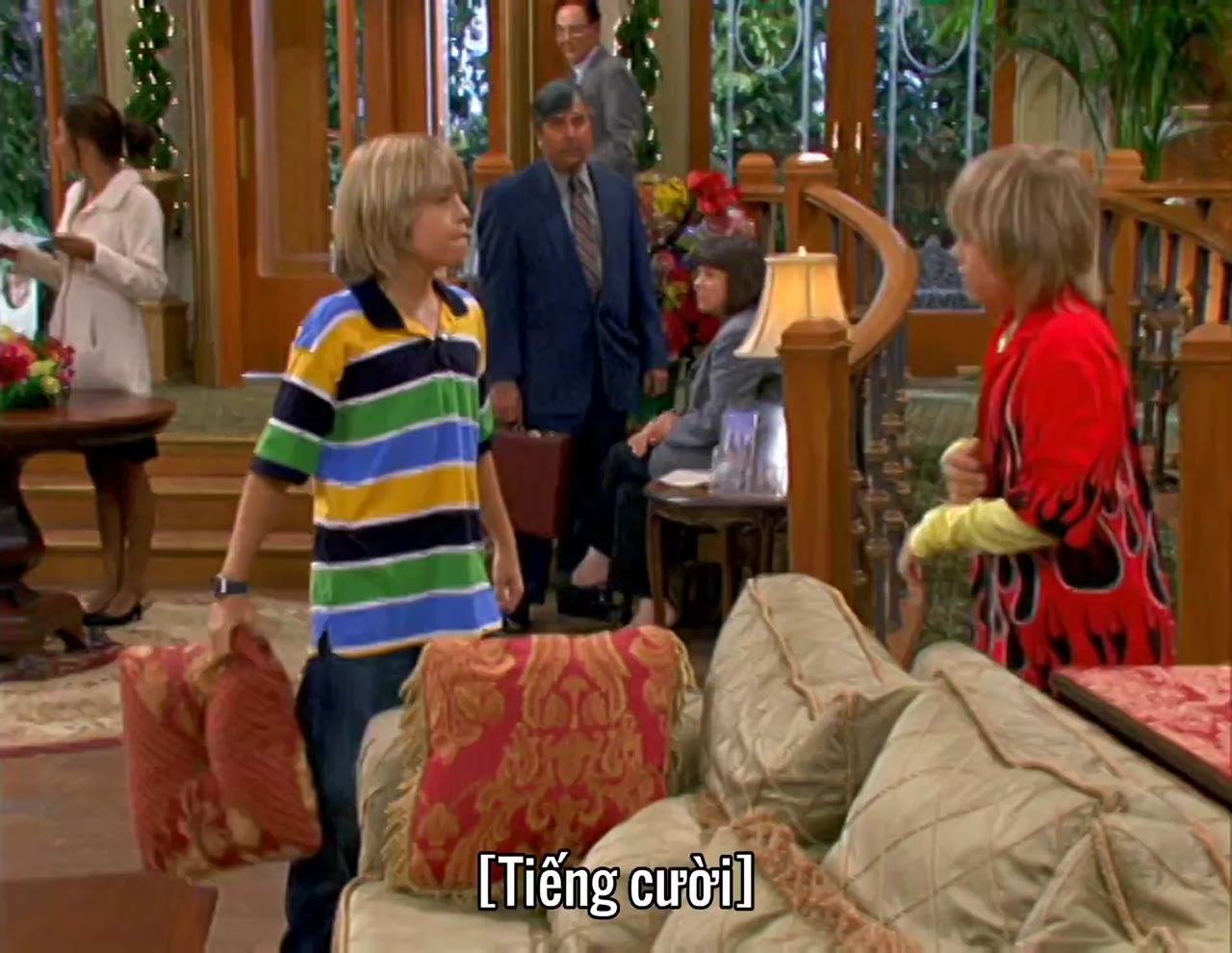 Cuộc Sống Thượng Hạng Của Zack & Cody (Phần 1) tập 37 cảnh 3