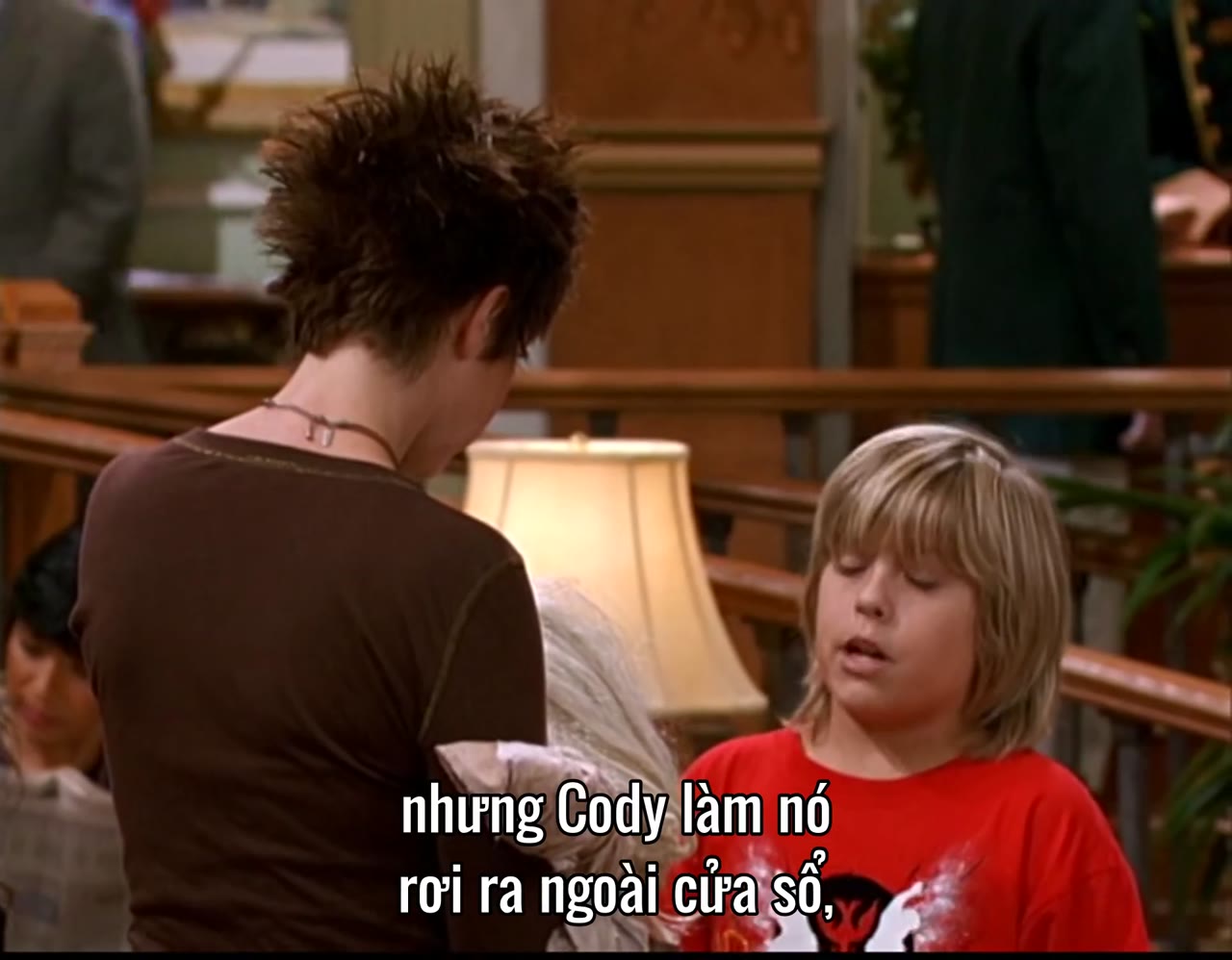 Cuộc Sống Thượng Hạng Của Zack & Cody (Phần 1) tập 38 cảnh 3