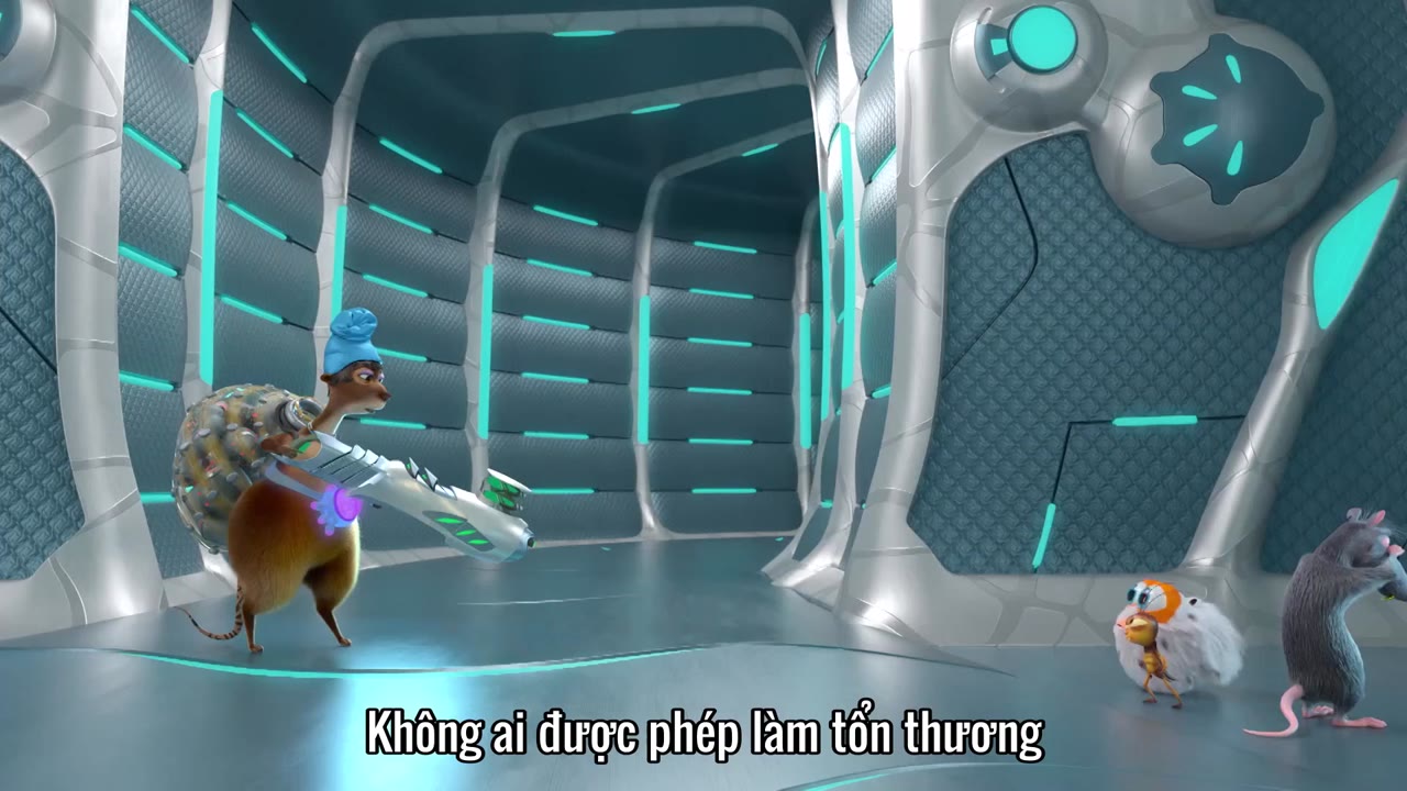 Biệt Đội Phi Hành Cún tập 1 cảnh 3