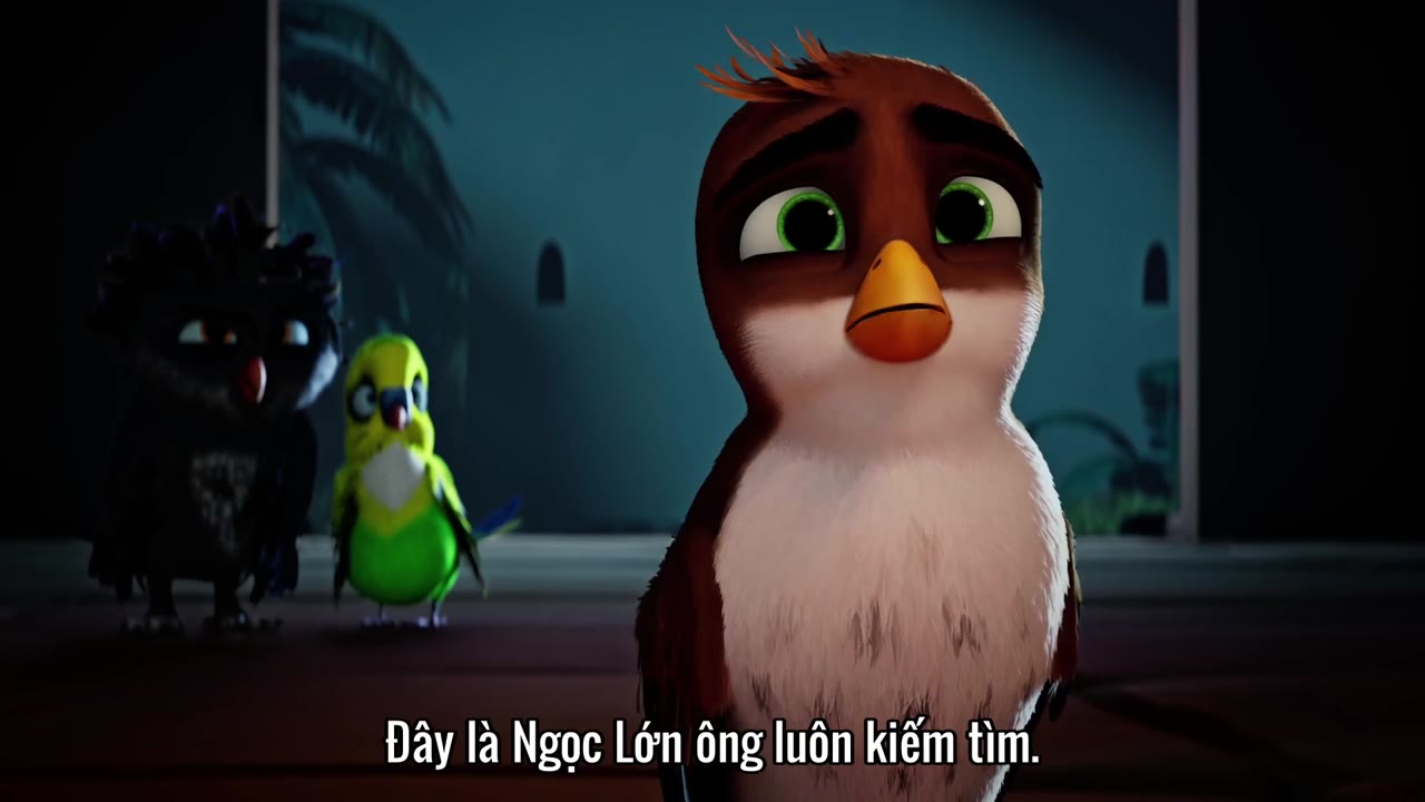 Vẹt Cò Phiêu Lưu Kỳ: Viên Ngọc Bí Ẩn tập 1 cảnh 3