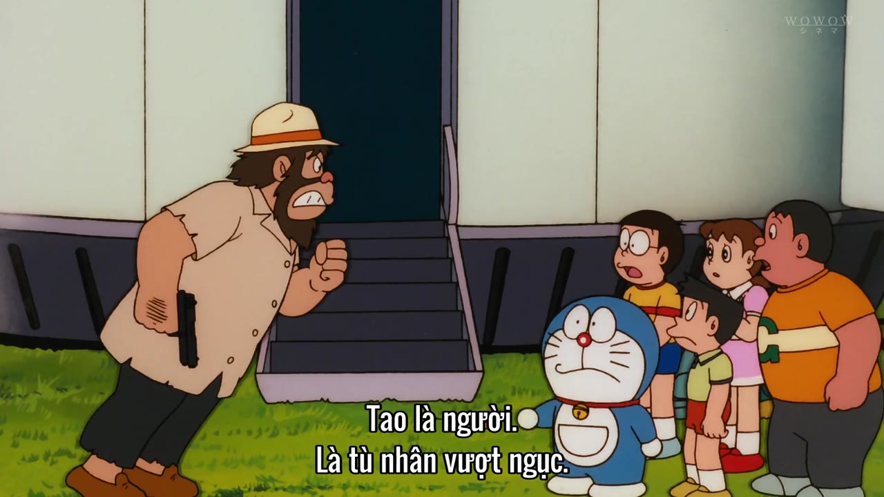 Doraemon: Nobita và Cuộc Phiêu Lưu Ở Thành Phố Dây Cót tập 1 cảnh 2