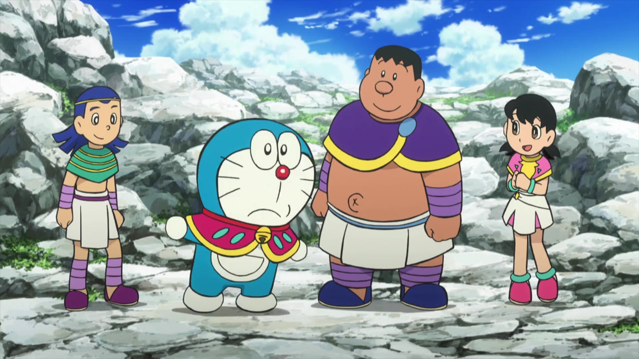 Doraemon: Nobita và Hòn Đảo Diệu Kì – Cuộc Phiêu Lưu Của Loài Thú tập 1 cảnh 3