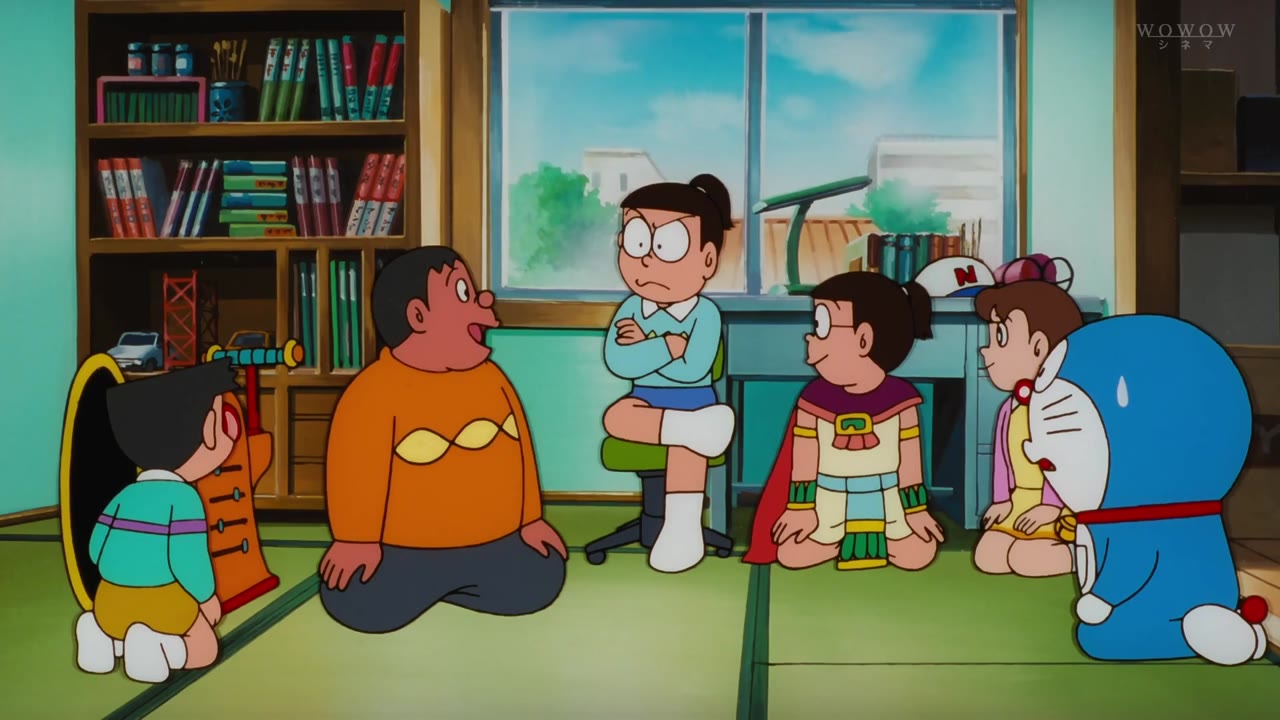 Doraemon: Nobita và Truyền Thuyết Vua Mặt Trời tập 1 cảnh 2