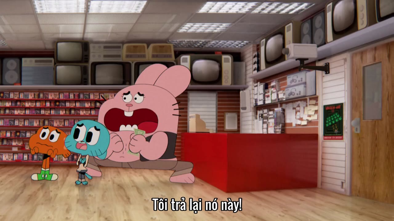 Thế Giới Kì Diệu Của Gumball (Phần 1) tập 7 cảnh 3