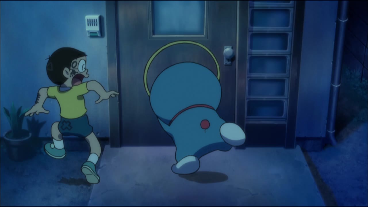 Doraemon : Nobita và Chuyến Phiêu Lưu Vào Xứ Quỷ tập 1 cảnh 3