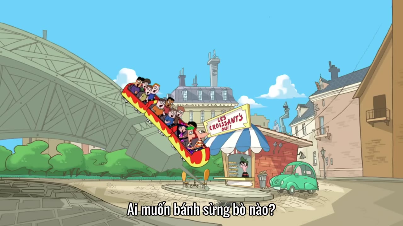 Phineas Và Ferb (Phần 1) tập 1 cảnh 2