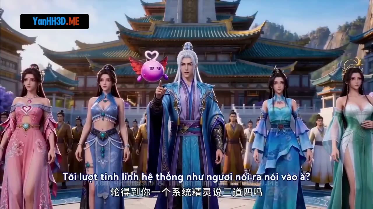 Xuyên Không Thành Tiên Đế, Hệ Thống Đến Muộn Tám Vạn Năm tập 28 cảnh 3