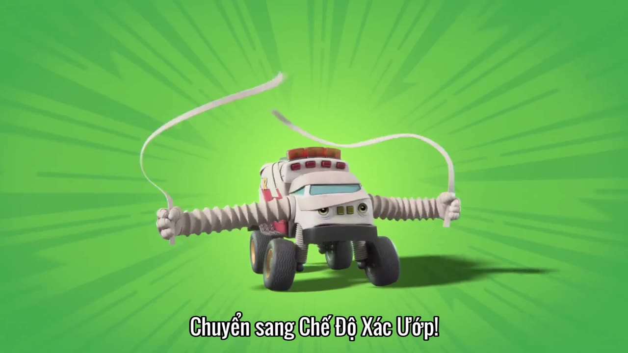 Xe quái vật siêu cấp (Phần 2) tập 9 cảnh 2