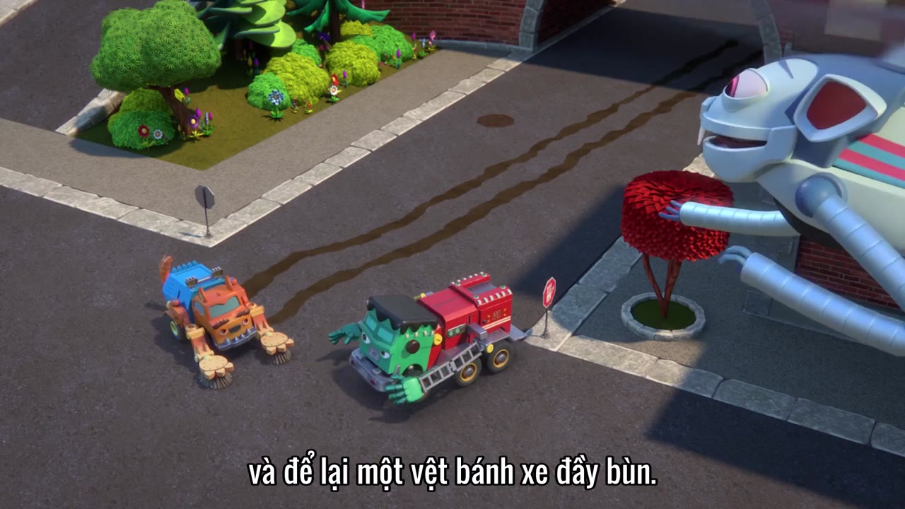 Xe quái vật siêu cấp (Phần 2) tập 22 cảnh 2