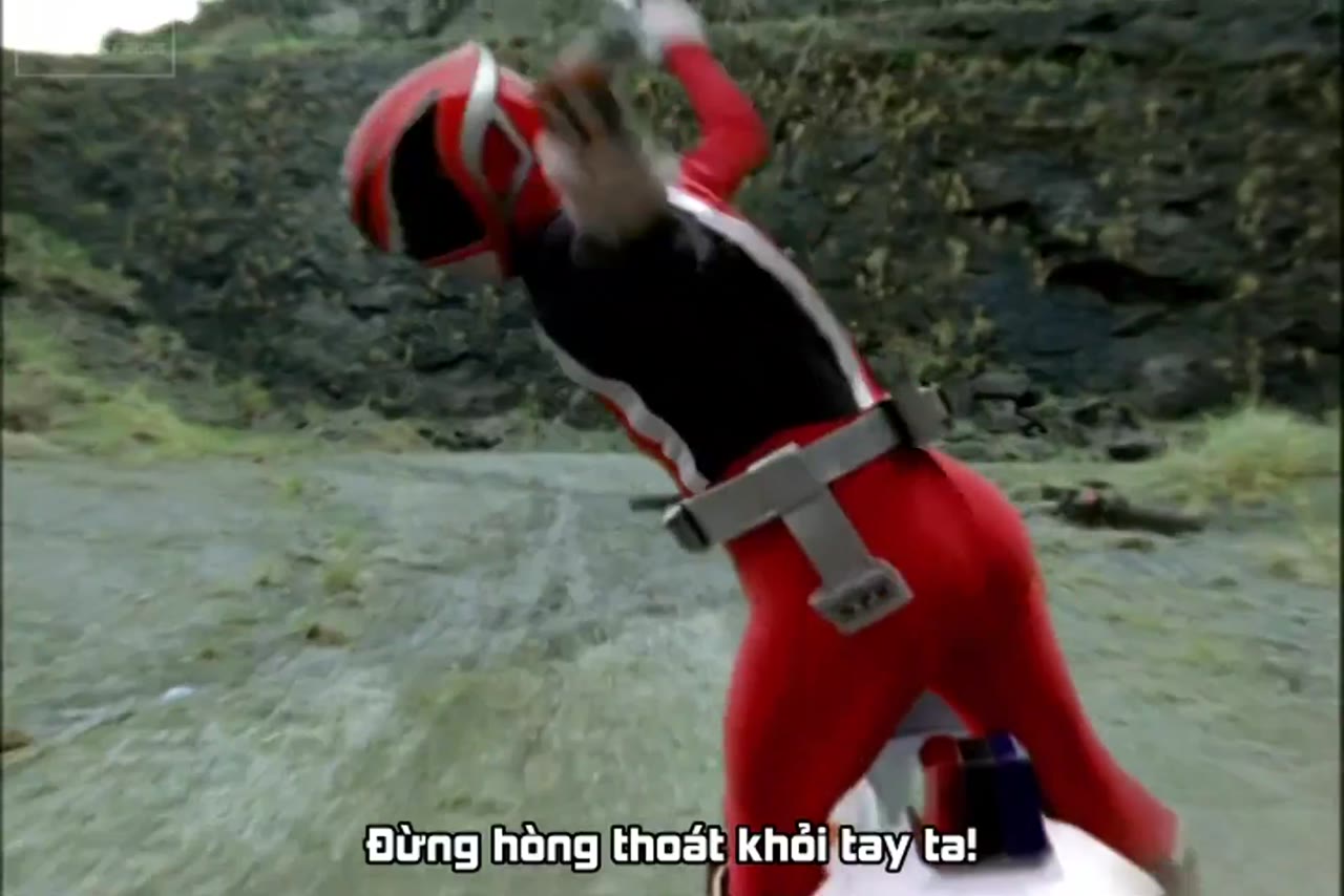 Chiến Đội Đặc Nhiệm Dekaranger tập 4 cảnh 2