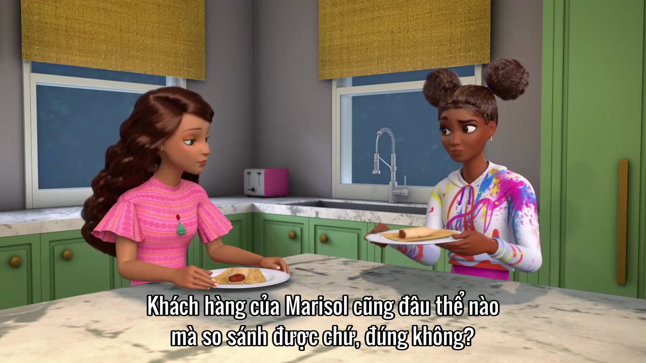 Barbie & Teresa: Công Thức Cho Tình Bạn tập 1 cảnh 2