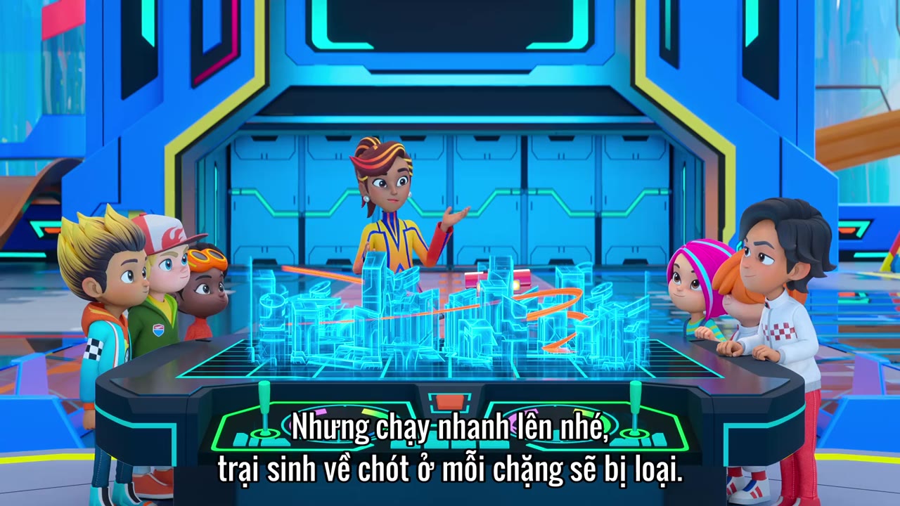 Hot Wheels: Đua thôi nào! (Phần 2) tập 1 cảnh 2