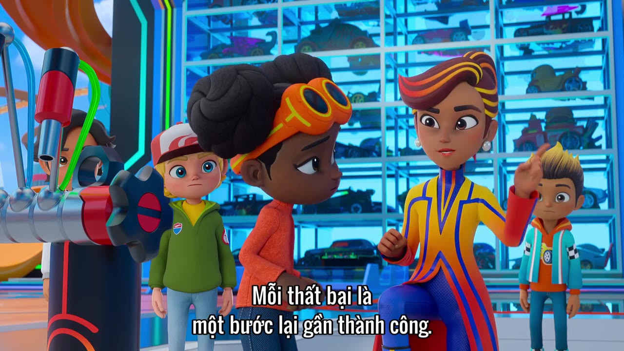 Hot Wheels: Đua thôi nào! (Phần 2) tập 3 cảnh 2