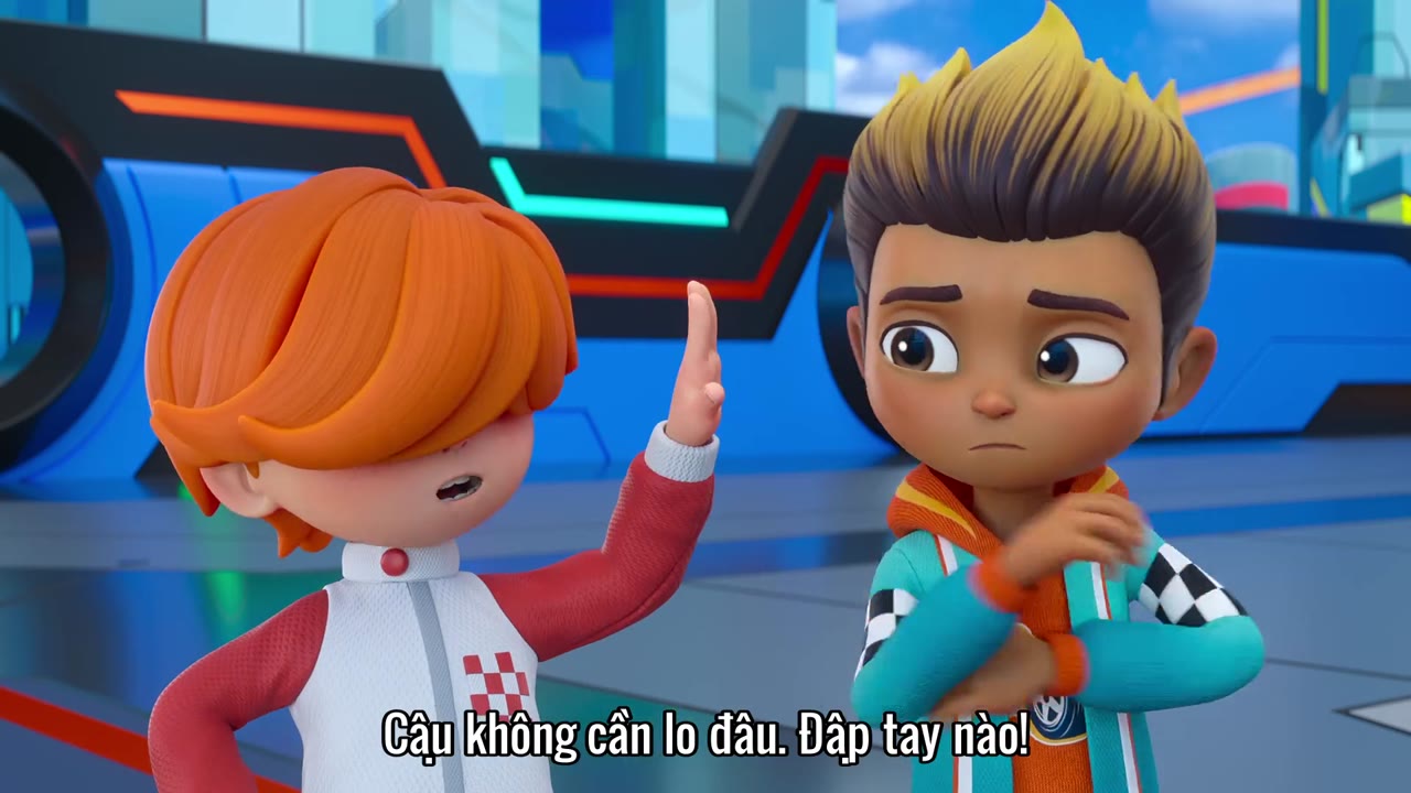 Hot Wheels: Đua thôi nào! (Phần 2) tập 4 cảnh 2