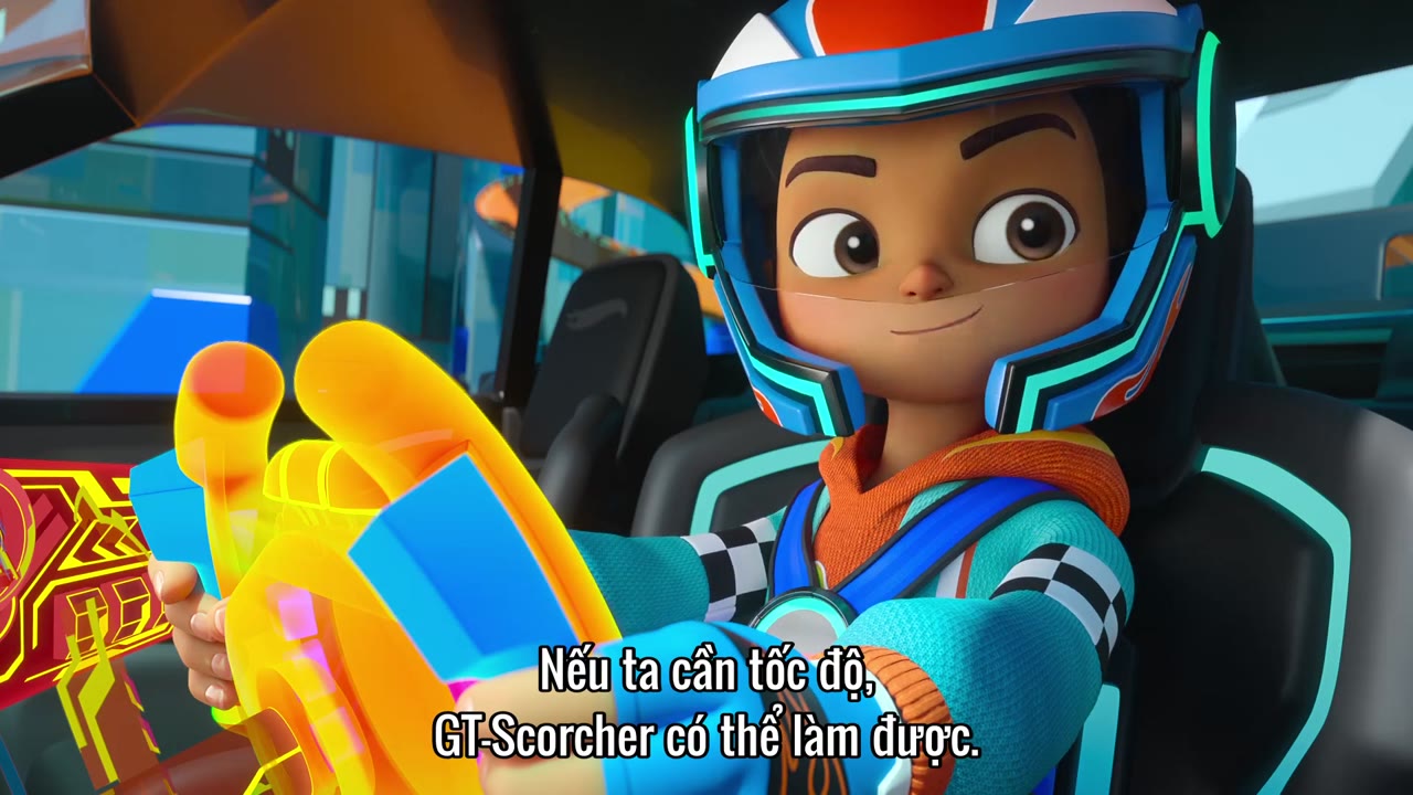 Hot Wheels: Đua thôi nào! (Phần 2) tập 4 cảnh 3