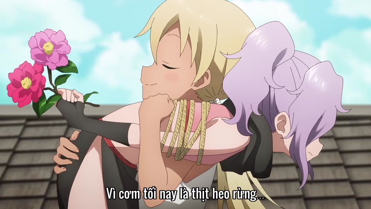 Bên Trong Trái Tim Kunoichi Tsubaki tập 2 cảnh 3