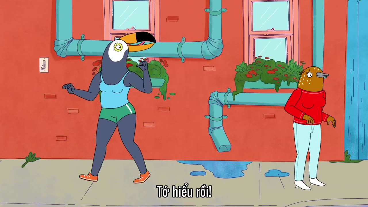 Tuca và Bertie tập 1 cảnh 2