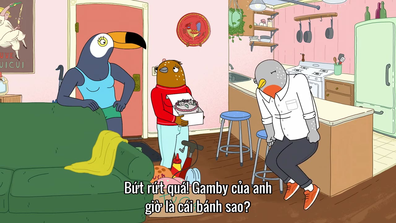 Tuca và Bertie tập 1 cảnh 3