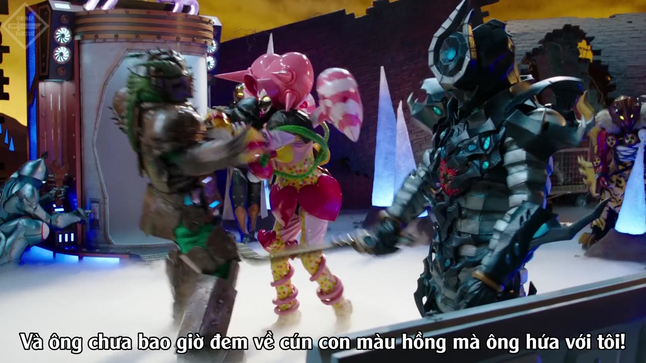 Power Rangers Beast Morphers tập 1 cảnh 2
