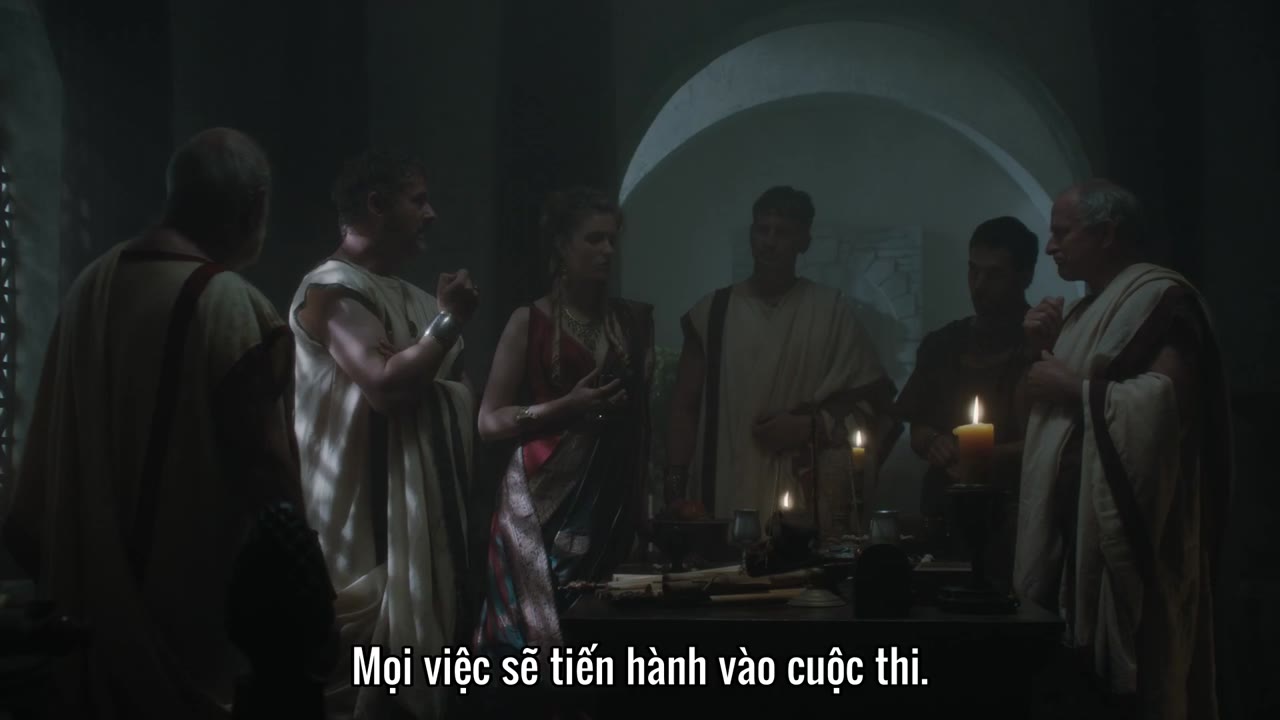 Đế chế La Mã (Phần 1): Commodus - Vương Triều Đẫm Máu tập 3 cảnh 3