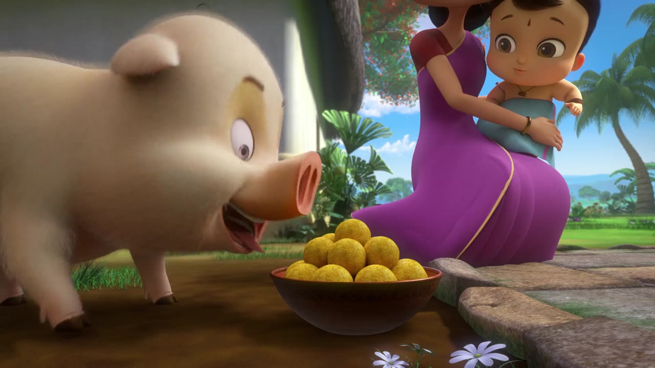 Nhóc Bheem quả cảm tập 11 cảnh 3