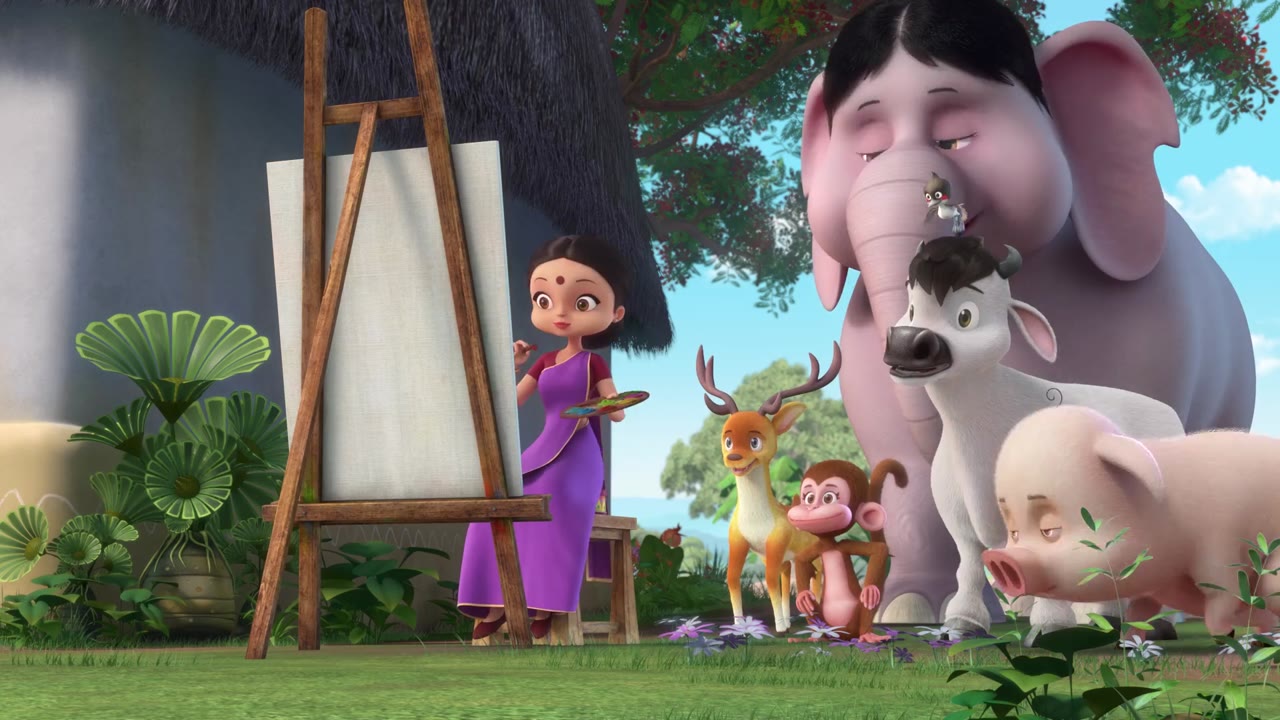 Nhóc Bheem quả cảm tập 14 cảnh 3