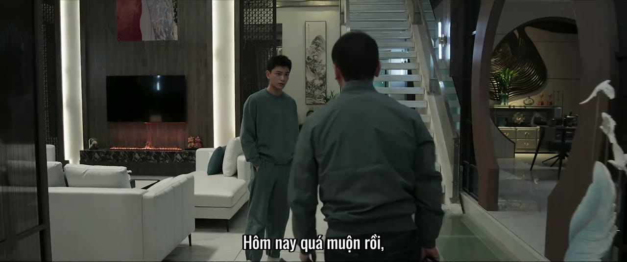 Khu Rừng Đen Trắng tập 5 cảnh 3