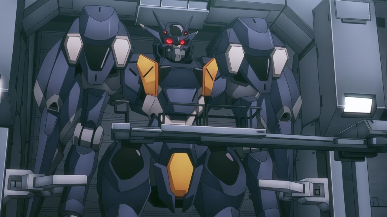 Mobile Suit Gundam: Pháp Sư Đến Từ Sao Thủy (Phần 2) tập 1 cảnh 3