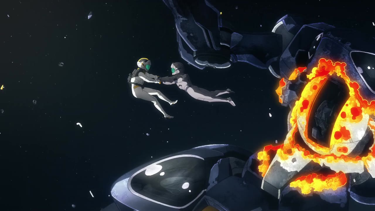 Mobile Suit Gundam: Pháp sư đến từ Sao Thủy Phần 2 tập 7 cảnh 3
