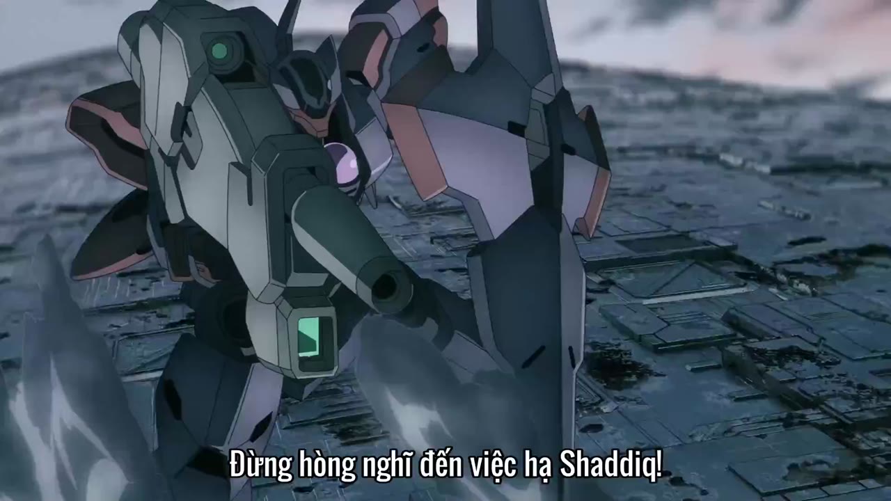 Mobile Suit Gundam: Pháp sư đến từ Sao Thủy Phần 2 tập 10 cảnh 3