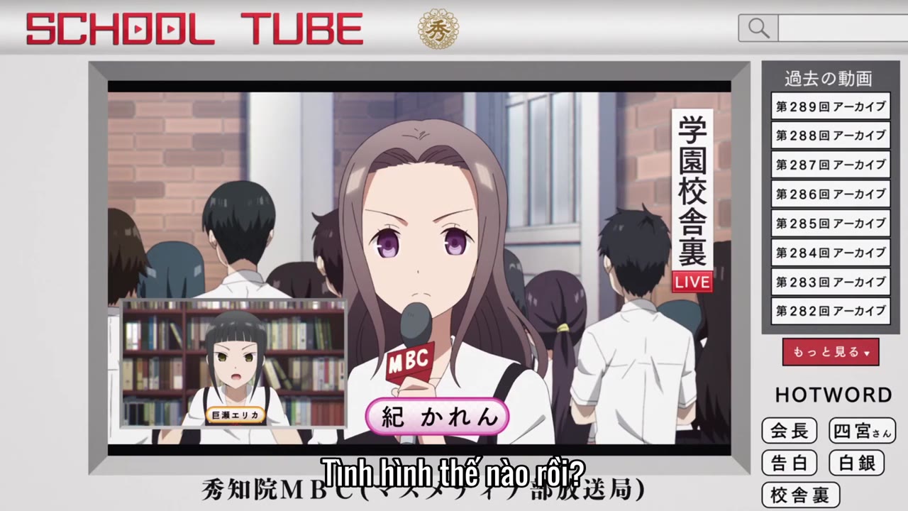 Kaguya‑sama muốn tỏ tình ~Tình chiến căng não của các thiên tài~2 tập 4 cảnh 2