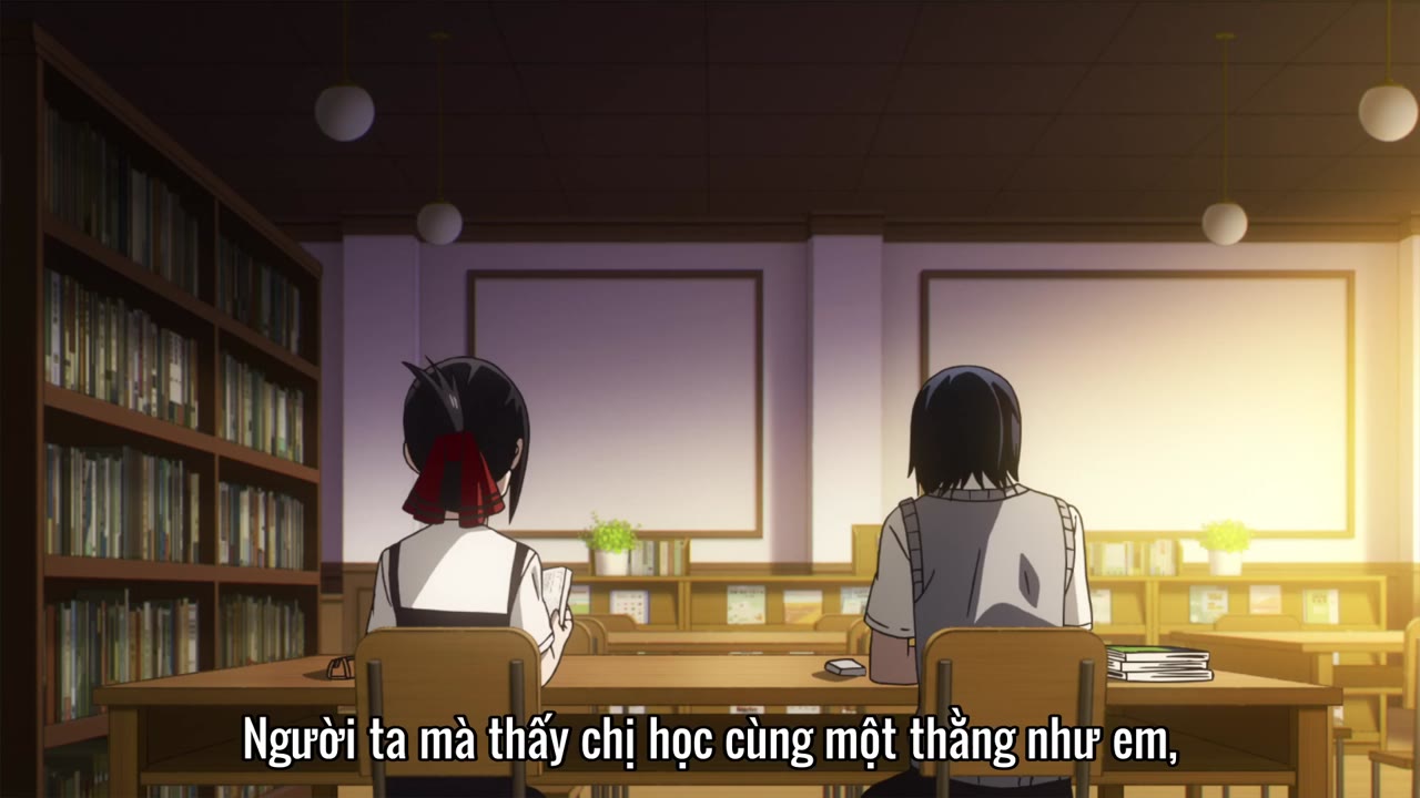 Nàng Kaguya muốn được thổ lộ ~Tình chiến căng não của các thiên tài~ tập 8 cảnh 3