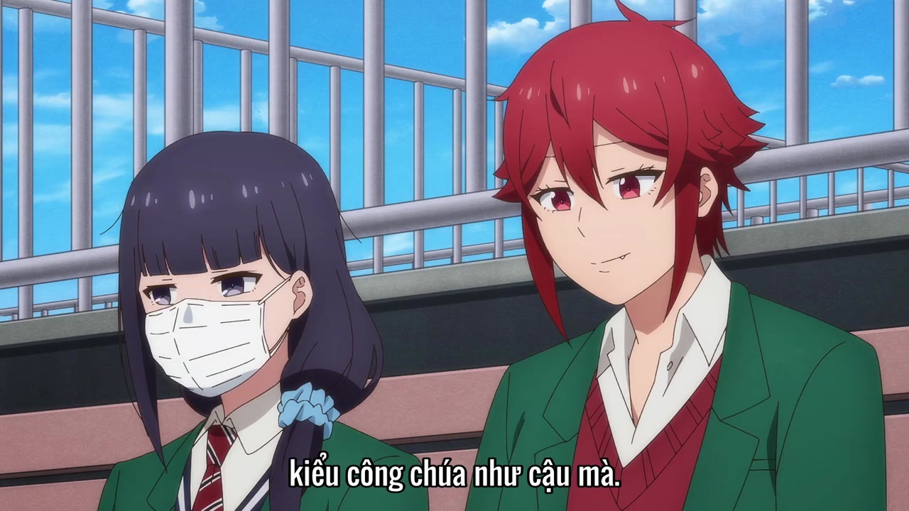 Tomo-chan Là Con Gái tập 11 cảnh 3