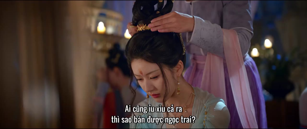 Rèm Ngọc Châu Sa tập 1 cảnh 3