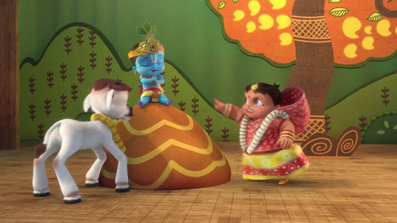 Nhóc Bheem quả cảm: Lễ hội sắc màu tập 1 cảnh 2
