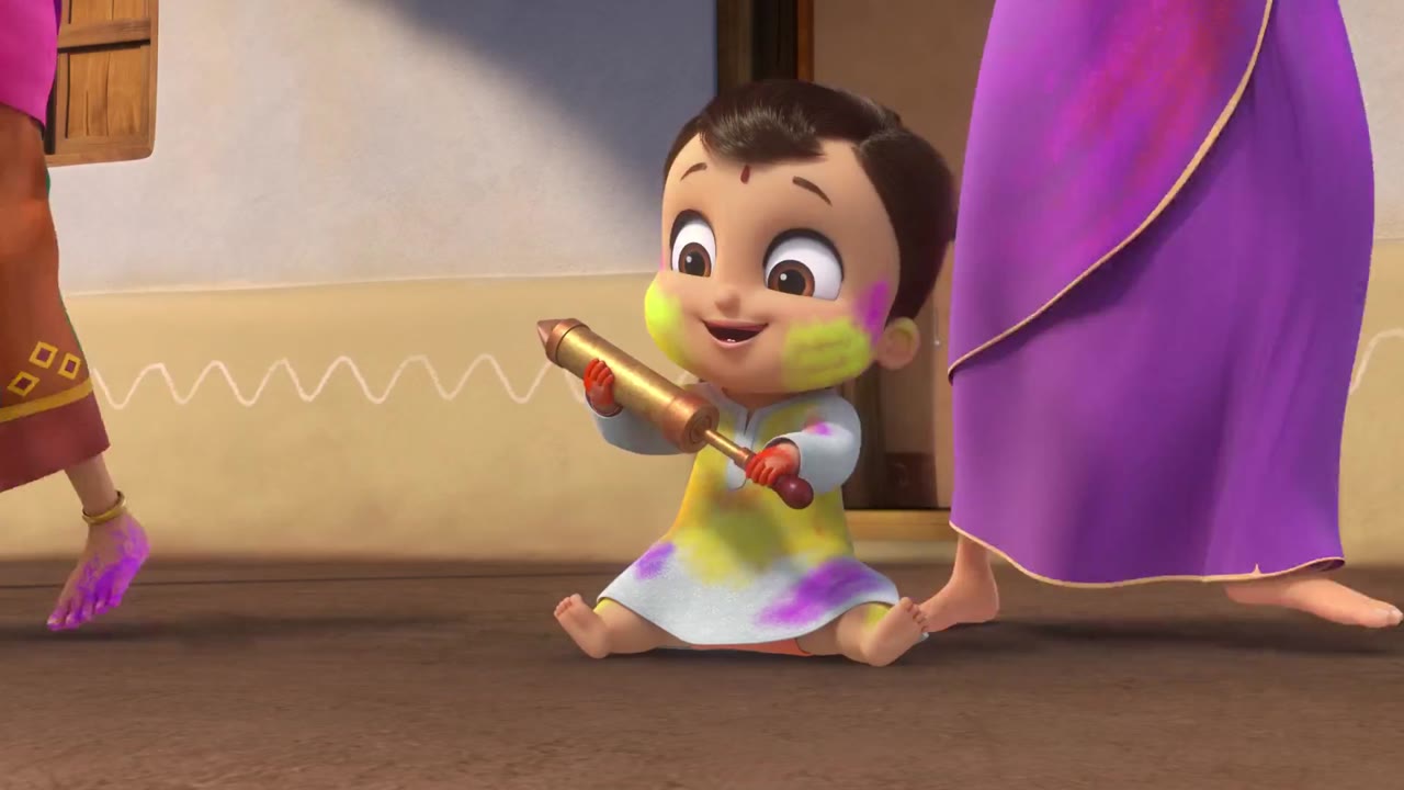 Nhóc Bheem quả cảm: Lễ hội sắc màu tập 2 cảnh 3