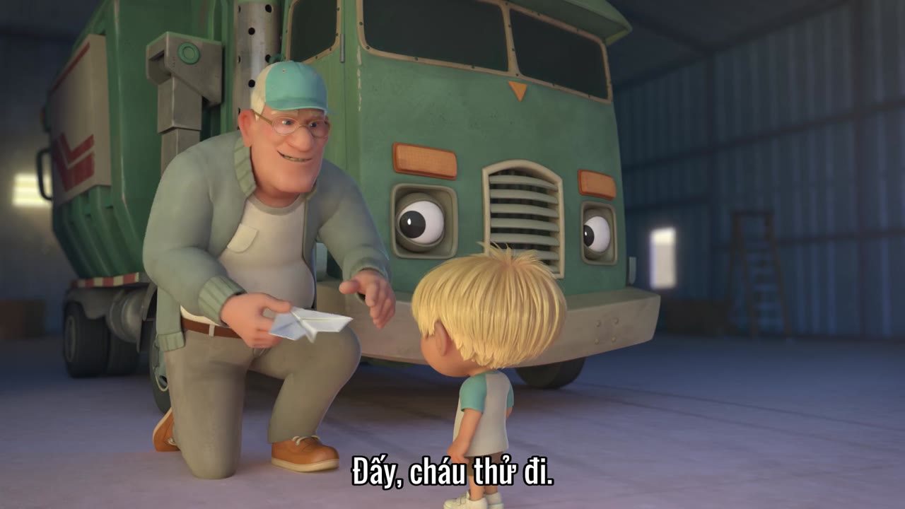 Hank và bạn xe tải chở rác (Phần 1) tập 1 cảnh 2