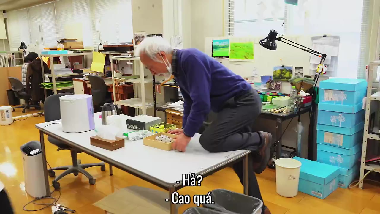 Miyazaki Hayao và Chim Diệc tập 1 cảnh 3