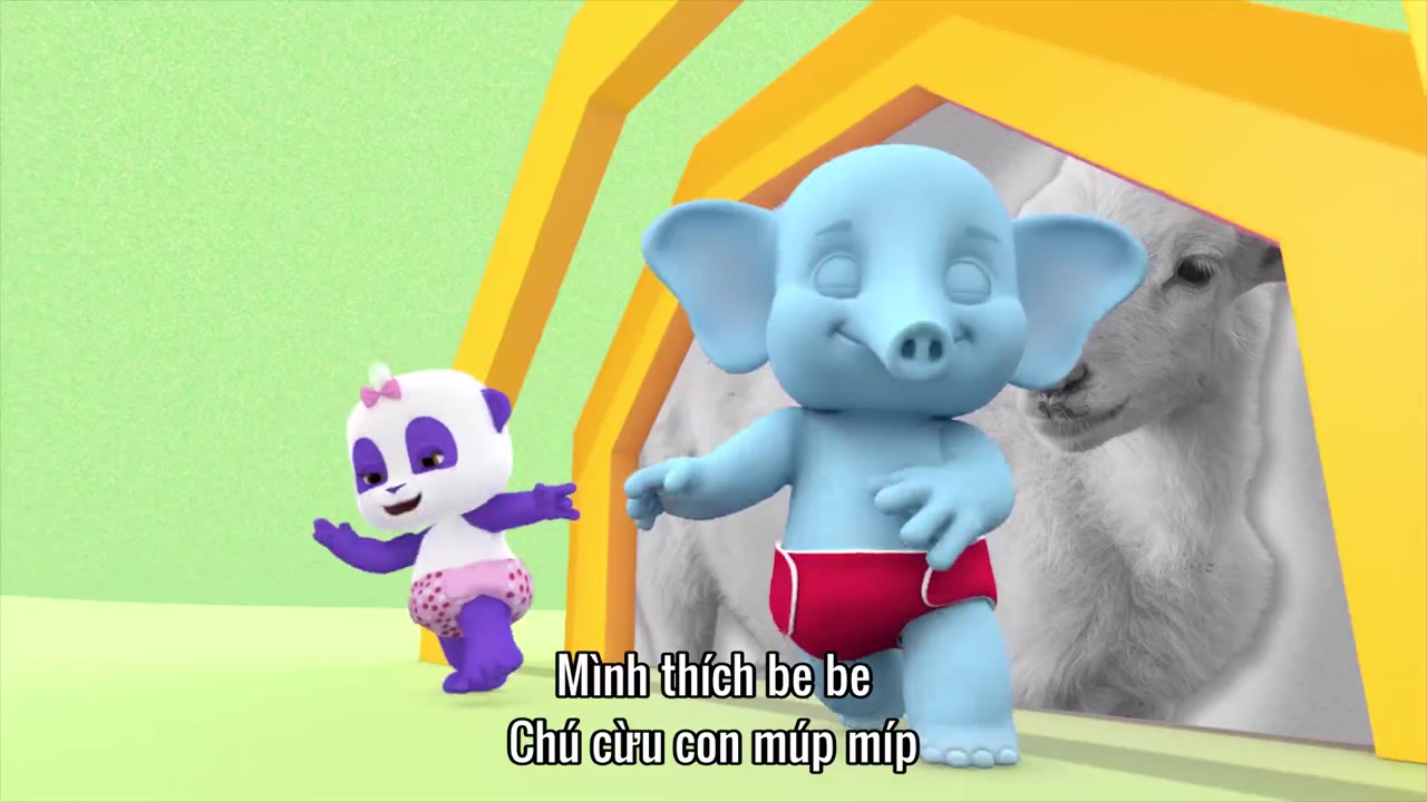 Giúp bé học từ vựng: Bài hát tập 4