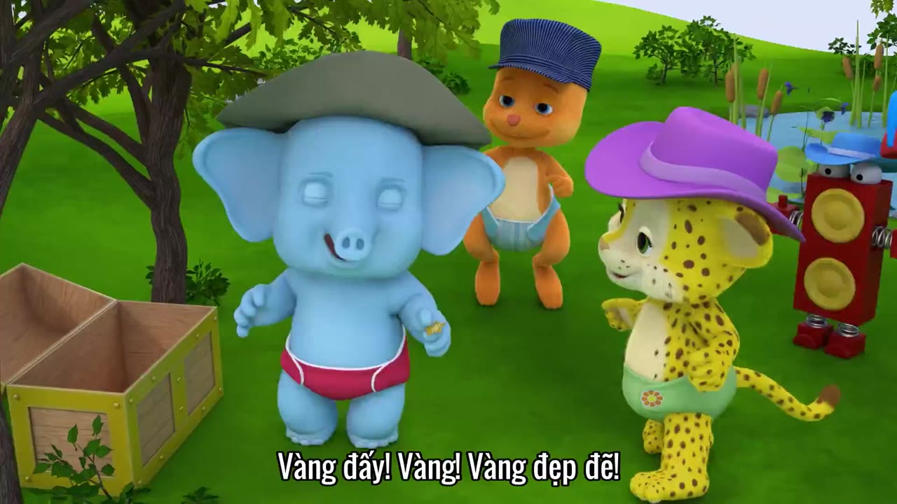 Giúp bé học từ vựng: Toán! tập 9 cảnh 3