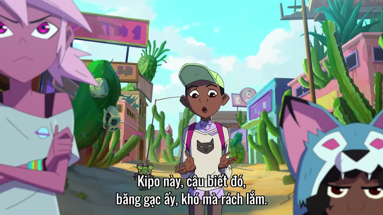 Kipo và Kỷ Nguyên Kỳ Thú (Phần 1) tập 4 cảnh 2