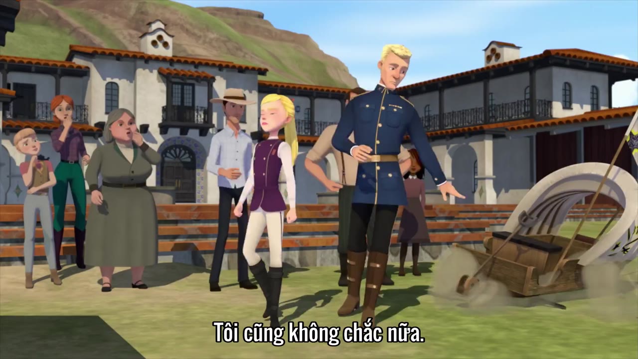 Chú ngựa Spirit: Tự do rong ruổi - Trường học cưỡi ngựa (Phần 1) tập 7 cảnh 3