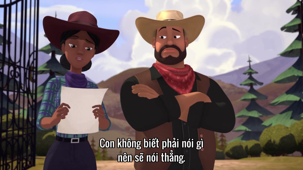 Chú ngựa Spirit: Tự do rong ruổi - Trường học cưỡi ngựa (Phần 1) tập 9 cảnh 3