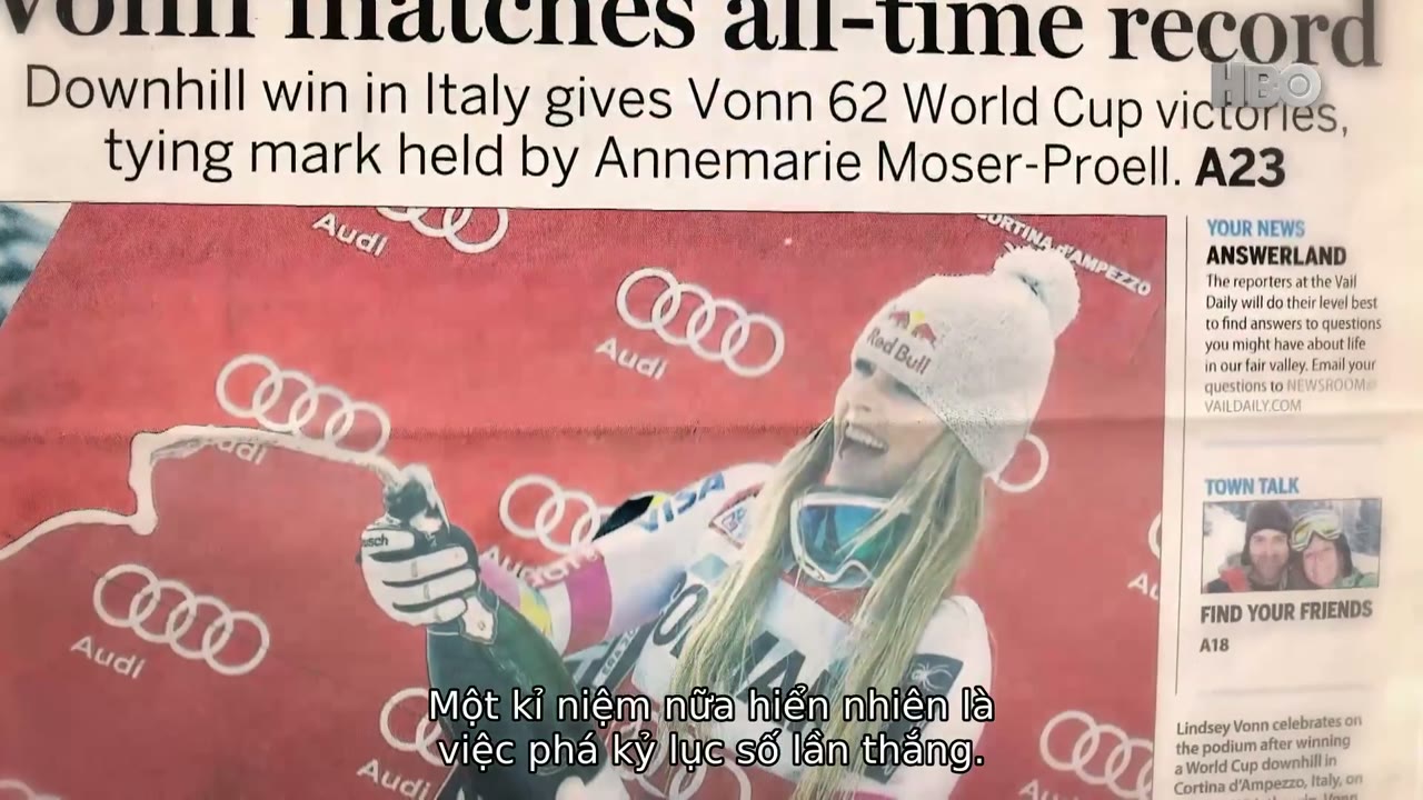 Lindsey Vonn: Mùa Giải Cuối tập 1 cảnh 2