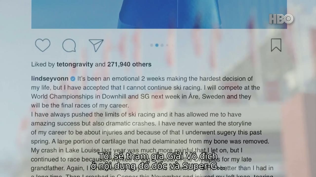Lindsey Vonn: Mùa Giải Cuối tập 1 cảnh 3