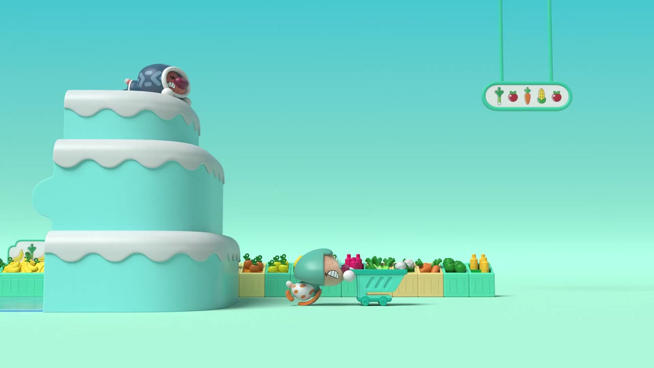 Oggy Oggy tập 4 cảnh 3