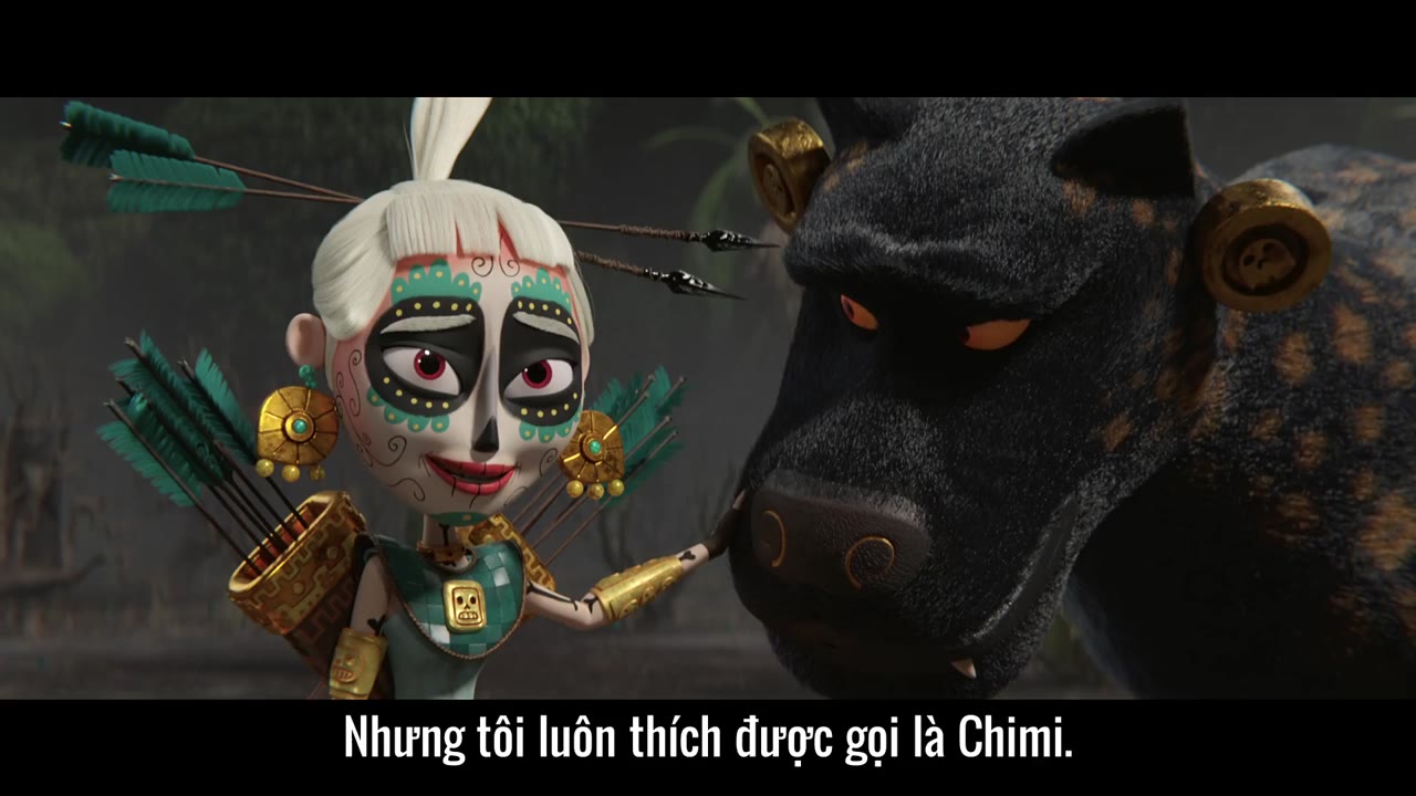 Maya Và Ba Chiến Binh Huyền Thoại tập 4 cảnh 2