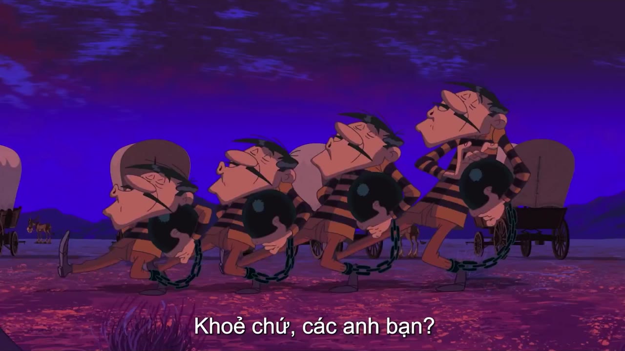 Lucky Luke: Đi Về Miền Viễn Tây tập 1 cảnh 2
